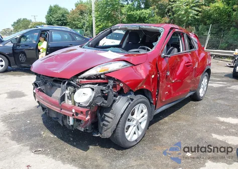2014 Nissan Juke Sv из США, поврежденный, VIN JN8AF5MR2ET452681